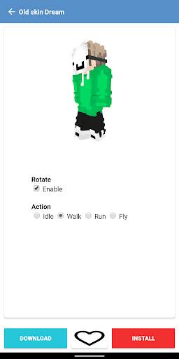 Dream Skins for Minecraft PE screenshot 4
