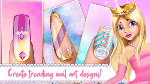 Princess Nail Makeover Games screenshot 1