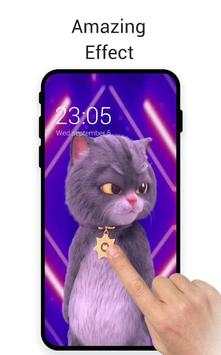 Animal theme for cool cat shining show screenshot 1