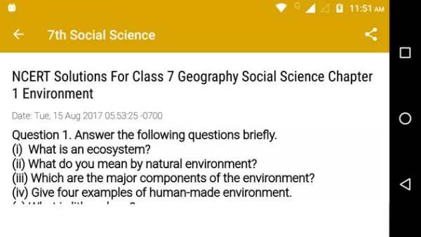 7th Social Science screenshot 4