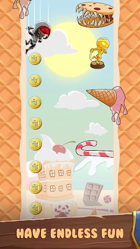 Ninja Skidoshi - Wall Jumping Hero screenshot 5