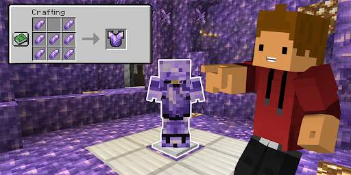 Amethyst Ore Mod for Minecraft screenshot 1