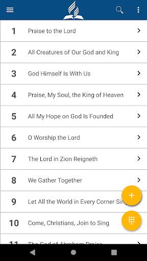Adventist Hymnal Complete screenshot 2