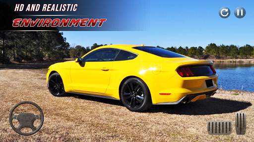 Mustang 3d Car Racing Simulator screenshot 6