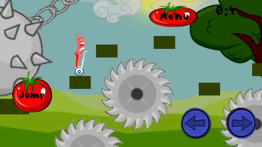 Sausage Wheels. Scary Racing Simulator screenshot 1