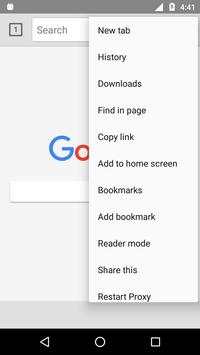 Free Proxy & VPN Browser screenshot 3