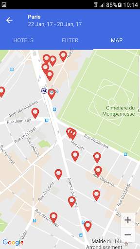 moboHotel - hotels search screenshot 5
