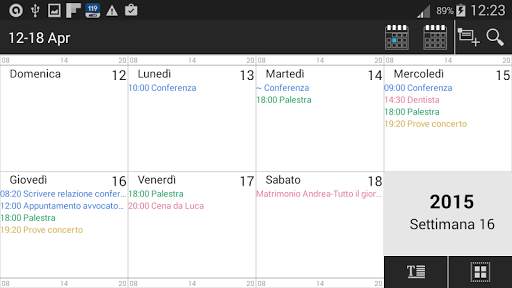 Calendario Parlante TalkingCal screenshot 7