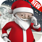 Talking Santa Xmas أيقونة