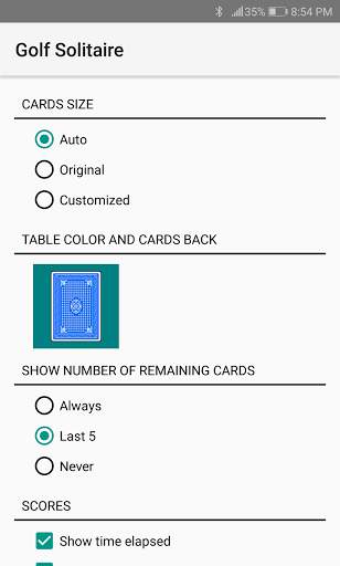 Golf Solitaire screenshot 5