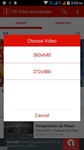 HD Video downloader free screenshot 4