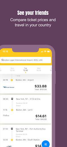CheckMyBus: Compare and find c screenshot 2
