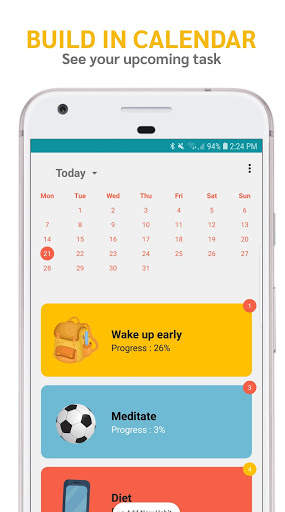 Daily Habit Tracker – Add To Do List & Set Goals screenshot 3
