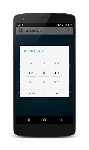 Age calculator(Date-Date) screenshot 2