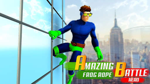 Amazing Rope Frog Battle Hero: Spider Fighter Hero screenshot 1