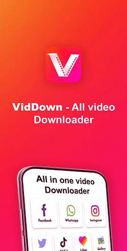 VidDown TubeMedia Downloader - Video Downloader HD screenshot 1