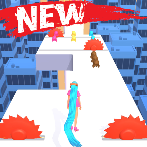 Hair Challenge 3D Long hair game run rush runner icon