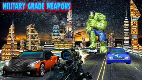 Monster Hero Clash Of City screenshot 1