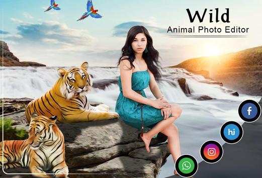 Wild Animal Photo Editor screenshot 4