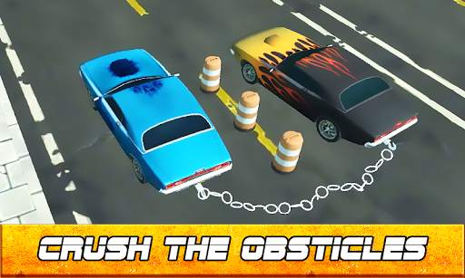 Chained 3D Cars - City Rush Race screenshot 3