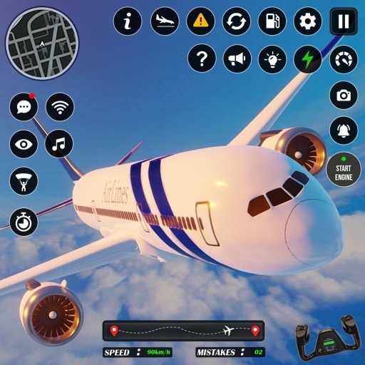 ikon Simulator Game Pesawat