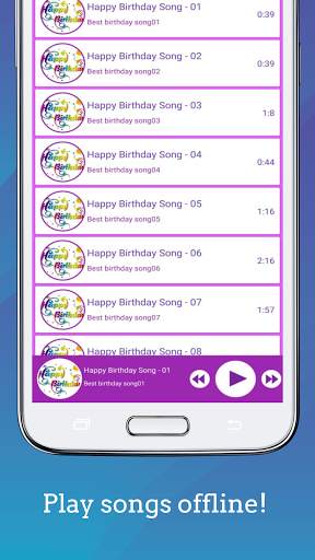 Happy birthday song - birthday song mp3 screenshot 6