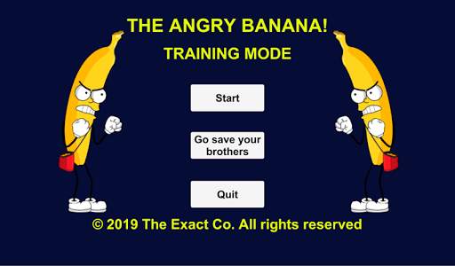 The Angry Banana - Training Mode स्क्रीनशॉट 1