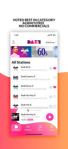 Dash Radio screenshot 1