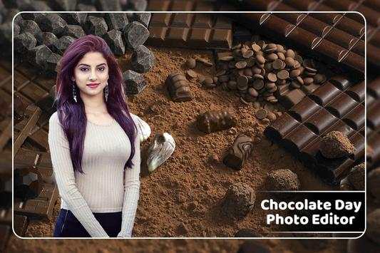 Chocolate Day Photo Editor скриншот 2