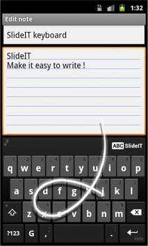 SlideIT IceCreamSandwich Skin 2 تصوير الشاشة