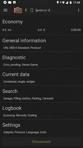 inCarDoc PRO| ELM327 OBD2 Bluetooth/WiFi Tarama screenshot 1
