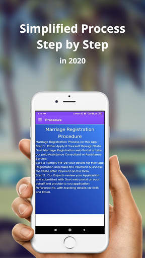 Marriage Registration Certificate Indian Guide App screenshot 3
