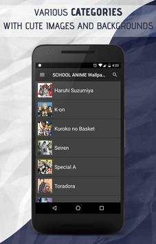 SCHOOL ANIME Wallpapers screenshot 3