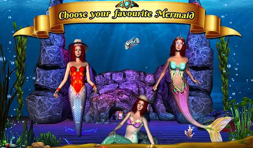 Cute Mermaid Simulator 3D screenshot 8