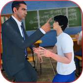 High School Gangster Game: Dropout Kid Story logo