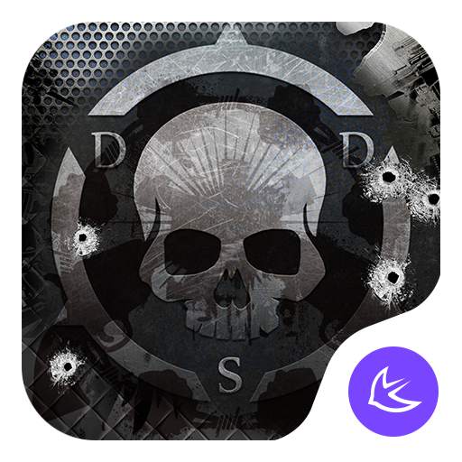 War Gun Steel Skeleton-APUS Launcher stylish theme 68.0.1001