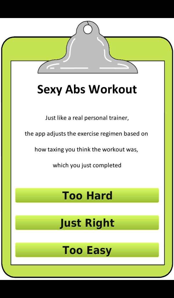 Sexy Abs Workout for women screenshot 1