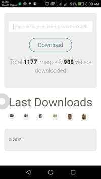 Ins downloader screenshot 1