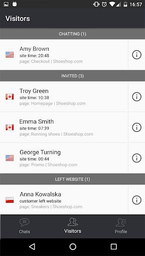 LiveChat OLD for Android screenshot 2