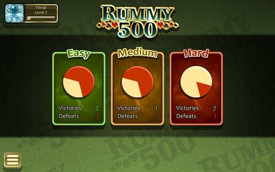 Rummy 500 Lite screenshot 1
