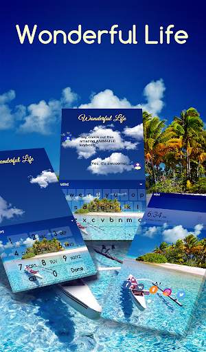 Wonderful Life Wallpaper Theme screenshot 1