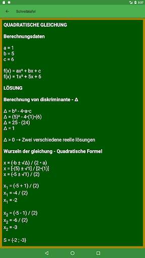 Mathematische Formeln screenshot 18