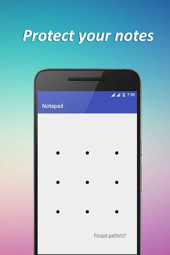 Notepad - With Lock, Backup, Colorful Themes, 2020 3 تصوير الشاشة