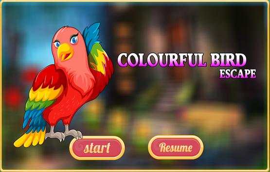 Free New Escape Game 104 Colourful Bird Escape screenshot 3