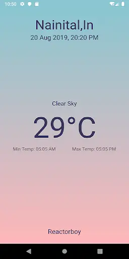 Live Weather App - Anytime, anywhere screenshot 1