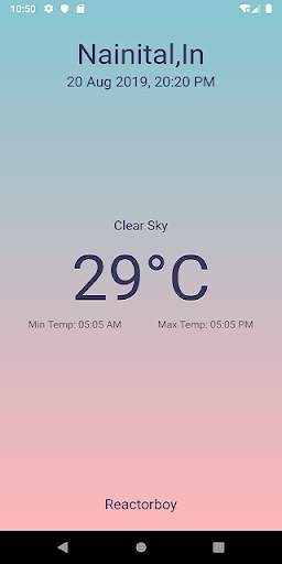 Live Weather App - Anytime, anywhere screenshot 1