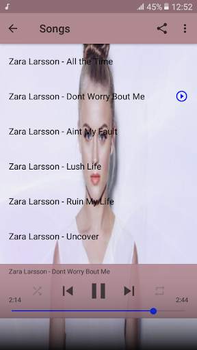 Zara Larsson - the best songs 2019 screenshot 5