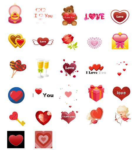 Love Emoji Keyboard Sticker screenshot 7