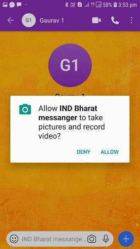 IND Bharat messenger - free chat and video calls screenshot 2