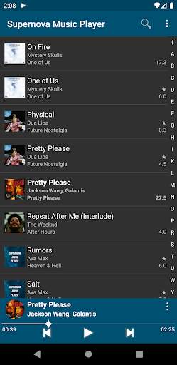 Supernova Music Player screenshot 4